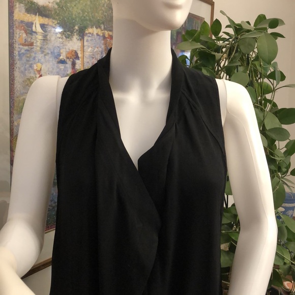 Helmut Lang Long Black Torsion Vest - Picture 5 of 11